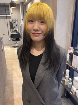 コージーベルベット(Cosy Velvet) イエロールーツカラー☆