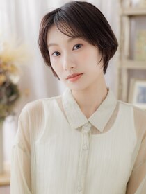 カバーヘア ブリス 戸田公園西口店(COVER HAIR bliss) ナチュラルヘルシースタイル前髪なしショートa戸田公園30代40代