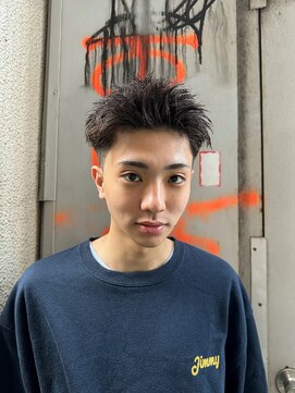 アンサー 千葉中央(UNSER prod by THE DAY) スパイキーショートフェード