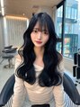 ボタン 熊本(VOTAN) ウェーブヘアのスタイルでの韓国ヘアもかわいい！