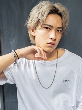 エイトメン 池袋店(EIGHT MEN) メンズ/センターパート/ハイトーン/池袋駅