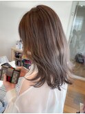 シアーグレージュ  グレーベージュ ミルクティーグレージュ
