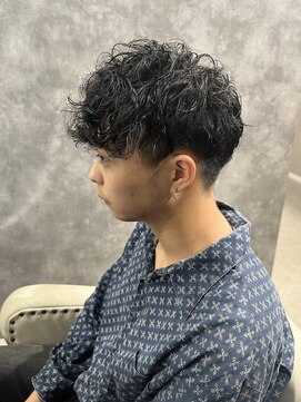 コアークリップ 緑町店(CORE CLIP) メンズマッシュ×スパイラルパーマ