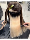 ブリーチしていても出来る縮毛矯正
