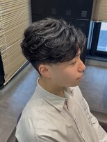 スタイル スマート サロン(STYLE smart salon)&nbsp;STYLE藤沢メンズカット黒髪シャドウフェザーパーマ