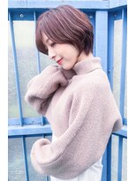 ヘアーラウンジトリップ(hair lounge TRiP)&nbsp;40代50代大人女性にオススメ◎ひし形ショートスタイル