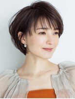 ハーツ(Heart's)&nbsp;◇大人可愛い20代30代40代50代前下がりショートボブ丸みショート