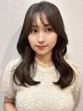 《*ブリーチで作る、ベージュカラー*》ムラのない綺麗な色味で、あなたの魅力を引き出します＊[前髪カット]