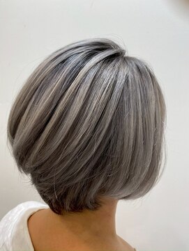 ラ ブーケ 中川中島店(La Bouquet) 黒髪/オリーブグレー/小顔/ココアベージュ/中川中島駅