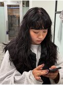 ロングレイヤーパーマ