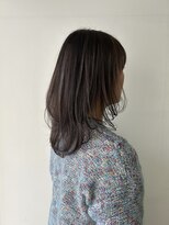 ペスカケイクリエイティブ(PESCA K-CREATIVE)&nbsp;グレージュハイライト×セミロング