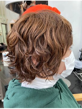 リジョイスヘア(REJOICE hair) 【REJOICE hair】カジュアルショートパーマスタイル☆GAMO