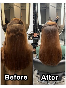 ジーナ 池袋(Zina) 髪質改善Before→ After