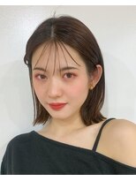 アイトーキョーエス 渋谷(AI TOKYO S) レイヤーボブ/オリーブベージュ/結べるボブ