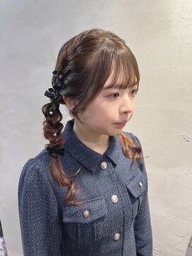 シュリット(schritt) ツイン編みおろしセット渋谷宮益坂表参道青山ヘアセットエジリ