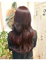 メルク ユニ(merc.uni) チェリーレッド3.20ピンクベージュ