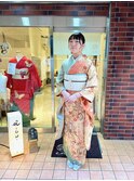 振袖着付け、ヘアーメイク