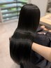 【ふうか限定】カット+美髪縮毛矯正+髪質改善カラー+ハイケアTR