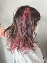 イチロク(16) グレイヘアを生かしたデザインカラー
