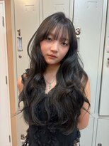 ラニヘアサロン(lani hair salon)&nbsp;ミントグレージュ/グレージュ/透明感カラー/ワンカラー