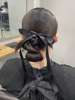 リグ 横浜(Lig.) タイトカチモリヘアセットヘアアレンジ/結婚式/横浜/横浜駅