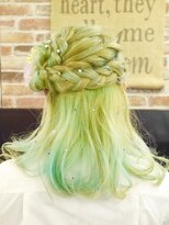 レイジースワン&nbsp;体育祭ヘアセット