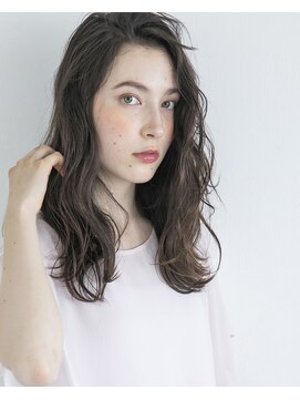 シャンプー ひろせ店(SHAMPOO) 無造作セミディ☆グレージュで上品に☆