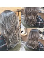 ヘアー サプ(hair sup)&nbsp;透明感たっぷりグレージュカラー