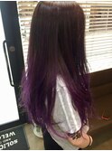 グラデーション×バイオレット
