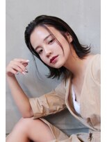 アグラン 梅田本店(a Gland)&nbsp;抜け感外はねナチュラルボブ