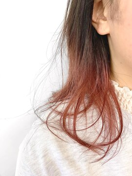 ブッディ(BDY) カラー剤で塗り分ける☆グラデーションカラー