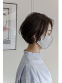 【CORS高崎】大人可愛いハンサムショートボブ★アッシュベージュ