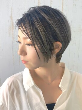 テトテ 天王寺店(tetote) #ハイライトカラー #オリーブカラー #小顔