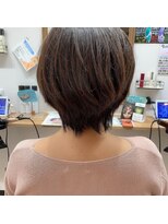 アリュール 琴崎店(ALURE)&nbsp;前髪にアクセント♪スッキリショート