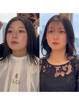 アフロート ギンザ(AFLOAT GINZA) AFLOAT GINZA【仲道 弘泰】2wayバング【before→after】