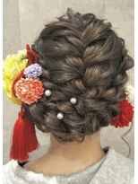 ユニックス ララポート豊洲店(UNIX Salon&Spa)&nbsp;ヘアセット/成人式/和装/ヘアアレンジ/アップ/ハーフアップ