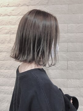 トータルビューティー クレド(TOTAL BEAUTY Credo byHAIR TIME) 外ハネボブ　ハイライトカラー