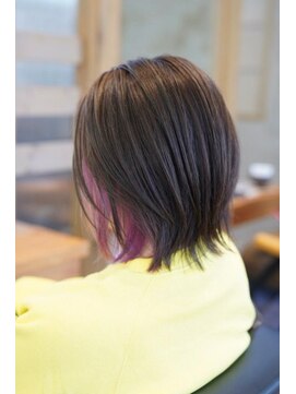 ポルム パプリカ(polum paprika) 大人可愛いショートナチュラルインナーカラーツヤ髪20代30代