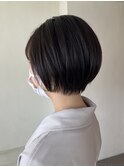 【石橋/ショート】髪質改善 白髪ぼかしハイライト、ヘアカラー