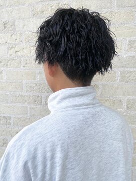 トップヘアーラウンジ 知立(TOP HAIR Lounge) 柔らかツイストスパイラル/前髪パーマ/アッシュブラック