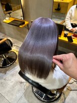 ジーナ 船橋(Zina)&nbsp;髪質改善＊ロングレイヤーグレーベージュ＊美髪【Zina船橋】