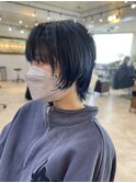 【Lostcity横浜】くびれヘア_ウルフカット_グレージュブルージュ