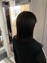 リバレッジ 白金(Leverage)&nbsp;大人切りっぱなし外ハネボブ：Erika Fukunaga