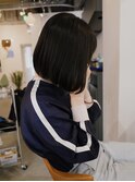 【オリーブカラー/星亘祐】ボブ/前上がりボブ