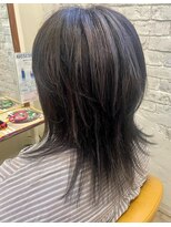 ヘアーリーフ(Hair Leafy)&nbsp;ウルフ/ウルフレイヤー/ロングウルフ/シルバー