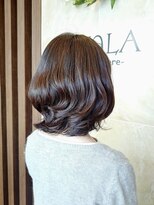 アヤラ オーガニックアンドスパ 東船橋店(AYALA) ミディアムレイヤー×パーマ