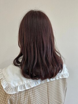 ラヴィズム 松崎店(LUVISM) ピンクベージュダブルカラーブリーチ新潟東区松崎