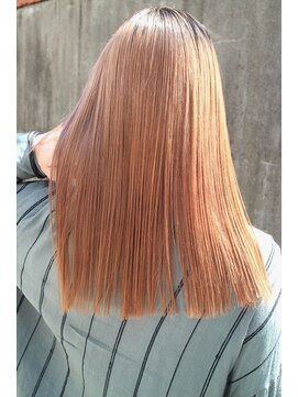 ジャコ ヘアー(jako HAIR) 【jako/自由が丘】オレンジベージュ/ダブルカラー/艶カラー