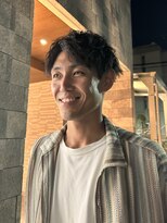 ブランシュ 南行徳店(BLANCHE)&nbsp;ベリーショート/ダークアッシュ/ニュアンスパーマ/韓国マッシュ