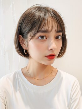 Varde【ヴェルデ】【9月上旬 NEW OPEN（予定）】の写真/[水戸駅スグ]再現性重視◎乾かすだけで決まるトレンドスタイルに！1mm単位で調整し、顔回りの印象UP☆